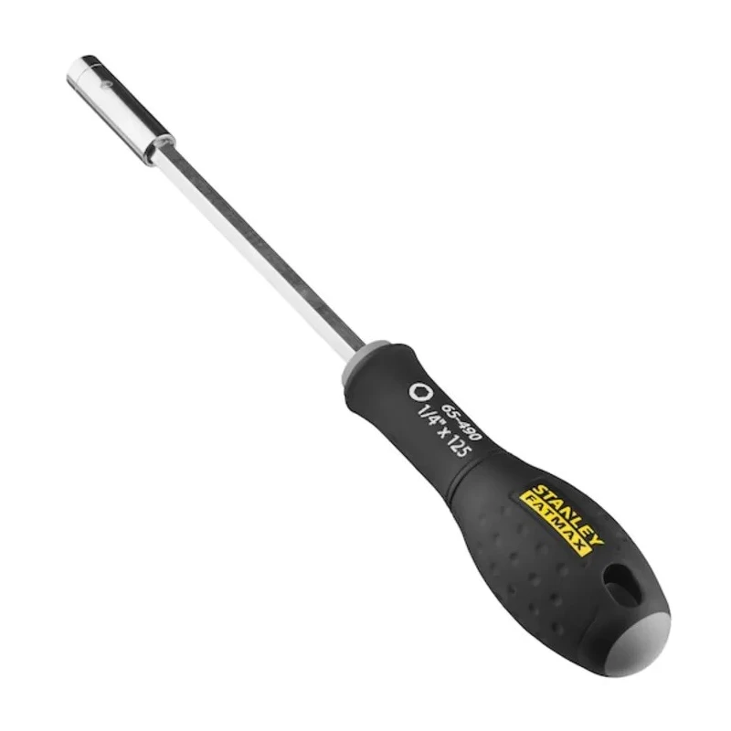 Stanley Bit Holder Screwdriver 1/4 in Tip 125 mm Blade Steel Chrome Vanadium 0-65-490