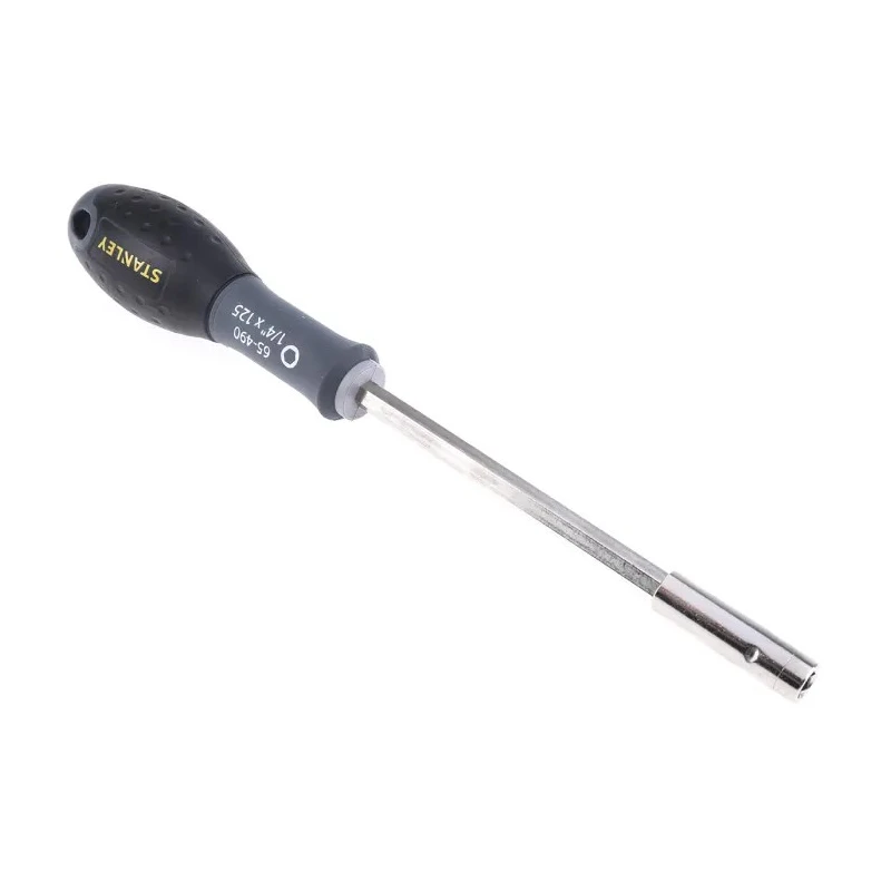 Stanley Bit Holder Screwdriver 1/4 in Tip 125 mm Blade Steel Chrome Vanadium 0-65-490