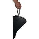 RS PRO Heavy Duty Rubber Wheel Chock 340 mm x 200 mm x 190 mm 125-2183