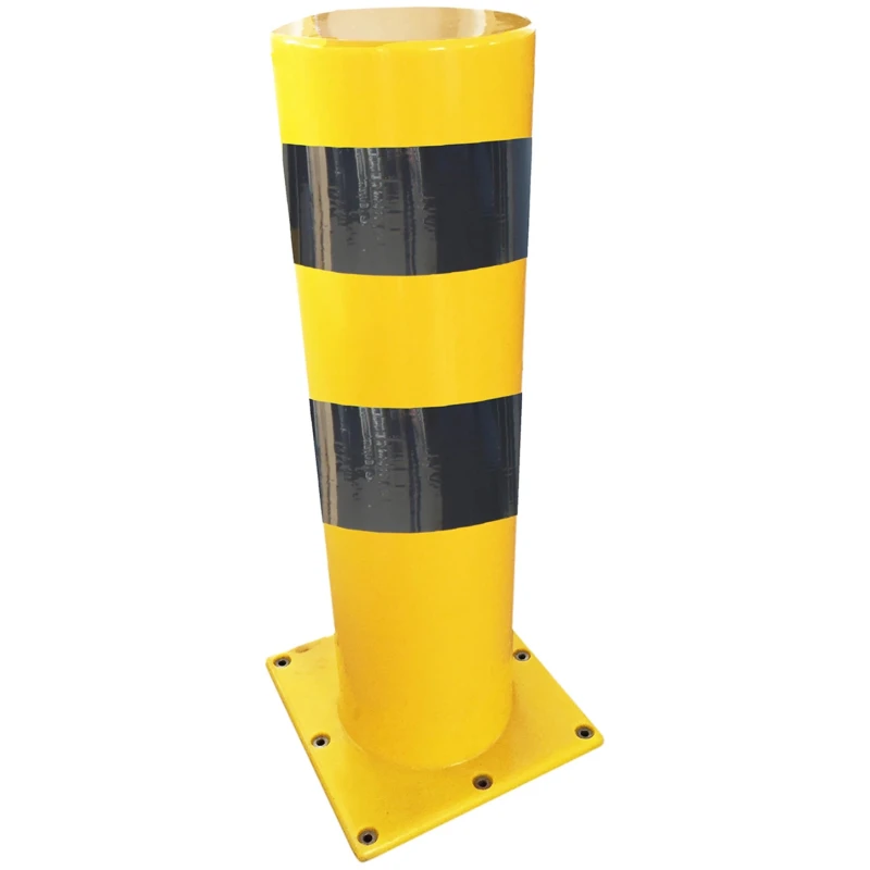 RS PRO Yellow Square Polyurethane Impact Protector 1m Height 270mm Diameter Model 125-2188