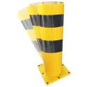 RS PRO Yellow Square Polyurethane Impact Protector 1m Height 270mm Diameter Model 125-2188