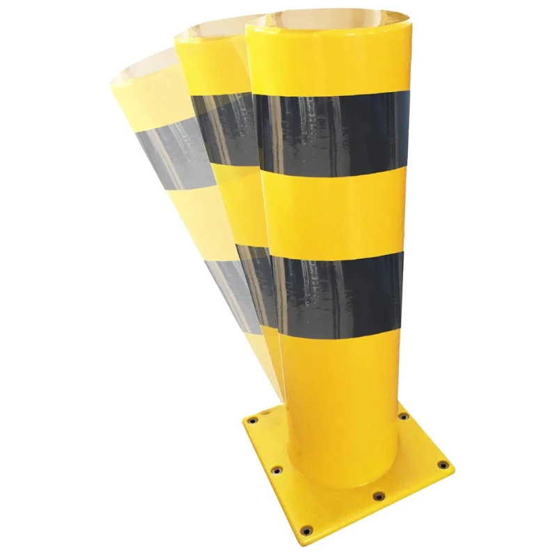 RS PRO Yellow Square Polyurethane Impact Protector 1m Height 270mm Diameter Model 125-2188