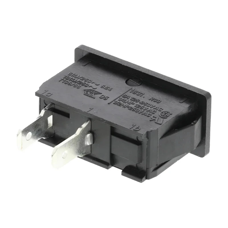 Marquardt SPST On-Off On-Off Rocker Switch Panel 6A 250V ac Polyamide Housing IP40 1831.1102