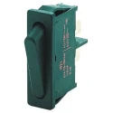 Marquardt SPST On-Off Rocker Switch Panel, Black Actuator, Polyamide Housing, Panel Mount, 250V AC, 6A, Model 1921.1102