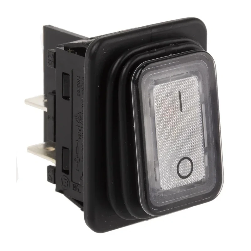 Marquardt Illuminated DPST On-Off On-Off Panel Rocker Switch 1935.3113