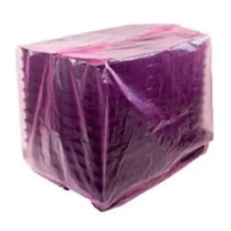 RS PRO Plastic Cover Gusseted Shroud Pink 1.25m Width x 1.85m Height 125-2348