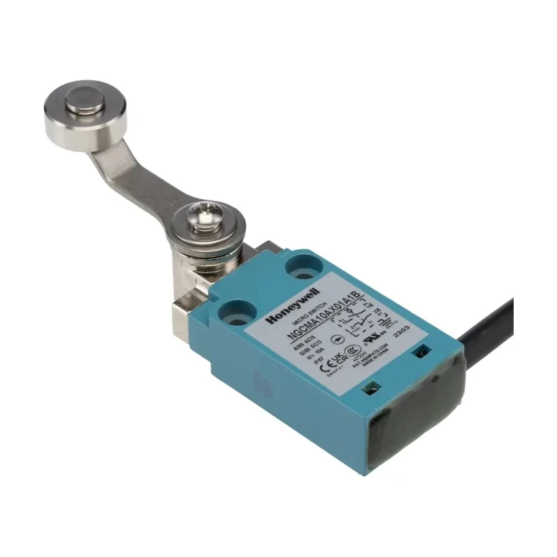 Honeywell Technologies NGC Series Roller Lever Limit Switch, SPDT, IP67 Metal Housing, 240V AC, 6A NGCMA10AX01A1B