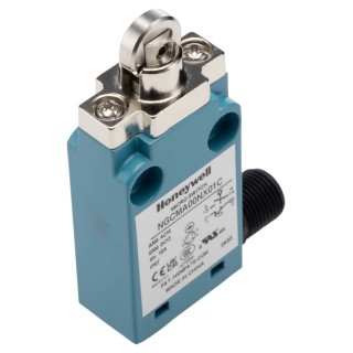 Honeywell Technologies NGC Series Roller Plunger Metal Housing Limit Switch SPDT, IP67, 240V AC, 6A NGCMA00NX01C