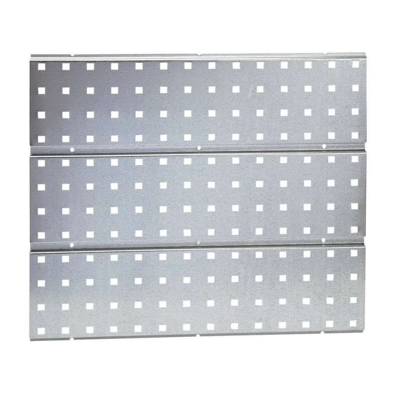 Raaco Steel Workshop Storage System 139830, Wall Mount Steel Cabinet with Panels and Bins, H 440 mm x W 1866 mm x D 150 mm
