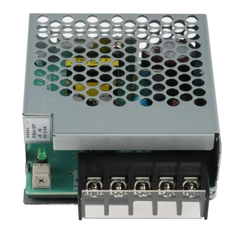 Cosel Switching Power Supply 5V dc, 15W, 3A Output, Chassis Mount, Japan PBA15F-5-N