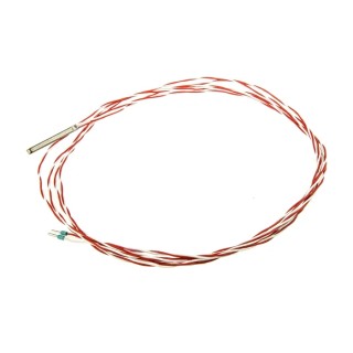 Jumo PT100 RTD Sensor 4 mm Diameter, 40 mm Length, 2 Wire, Class B Accuracy, 260°C Max PT100