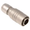 Hirose Miniature Circular Connector, 4 Contacts, Cable Mount Plug, Male, Push Pull, 2A Current, 150/200V AC, Brass HR10
