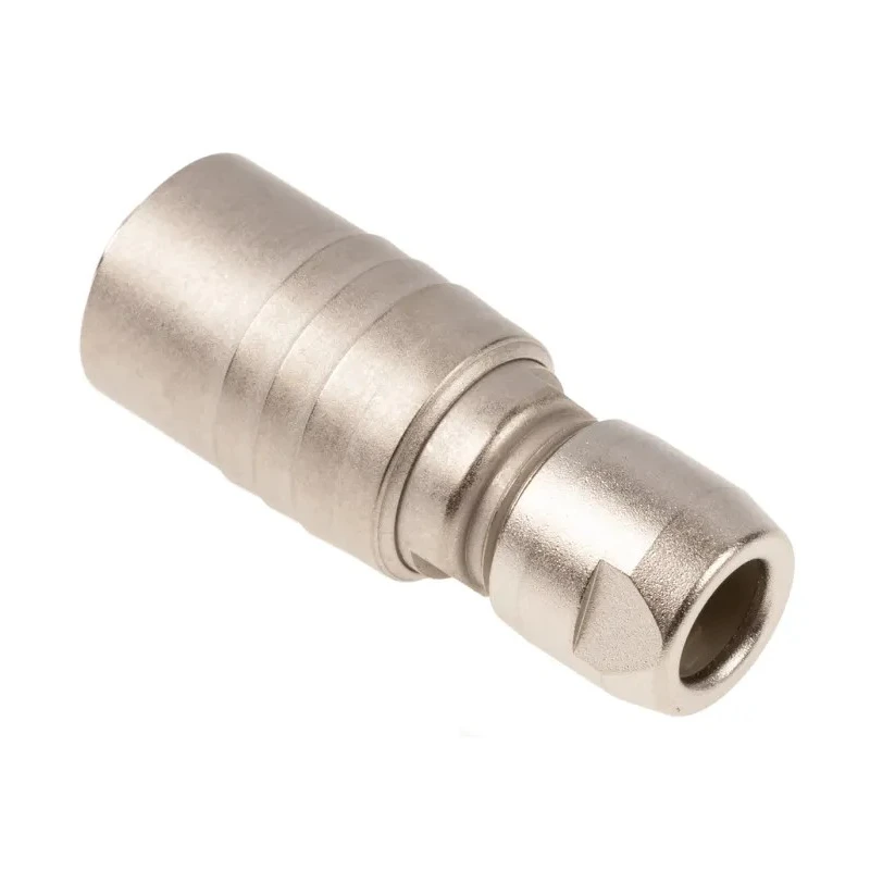 Hirose Miniature Circular Connector, 4 Contacts, Cable Mount Plug, Male, Push Pull, 2A Current, 150/200V AC, Brass HR10