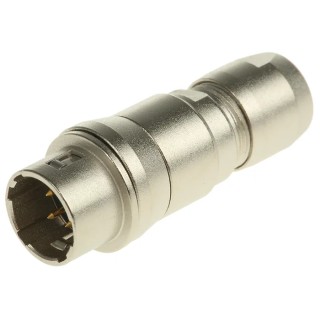 Hirose Circular Connector Miniature 4 Contacts 2A 100V Cable Mount Socket Male HR10