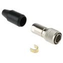 Hirose Circular Connector Miniature 20 Contacts Cable Plug Male, 100V, 2A, HR10 Series HR10A-13P-20P(73)