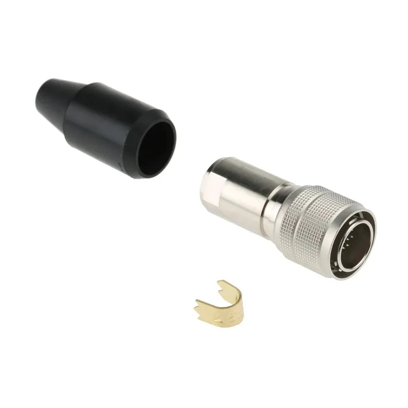 Hirose Circular Connector Miniature 20 Contacts Cable Plug Male, 100V, 2A, HR10 Series HR10A-13P-20P(73)