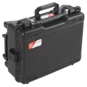 RS PRO Raptor Wheeled Tool Case Black 530 x 400 x 230 mm 125-3050