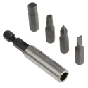 RS PRO 39-Piece Slotted, Phillips, Hexagon, Pozidriv, Torx Screwdriver and Bit Set 125-3059