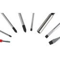 RS PRO 39-Piece Slotted, Phillips, Hexagon, Pozidriv, Torx Screwdriver and Bit Set 125-3059