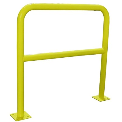 RS PRO Yellow Steel Safety Barrier Safety Railing 1m Length 1m Height 40mm Diameter 125-2179
