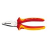 RS PRO Combination Plier, 200mm Overall Length, VDE/1000V Approved, 43mm Jaw, DuoTech Soft Grip 125-3067