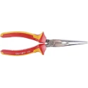 RS PRO Long Nose Plier, 200mm Overall Length, 74mm Jaw, VDE 1000V Approved, Polyvinyl Chloride Handle 125-3073