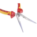 RS PRO Long Nose Plier, 200mm Overall Length, 74mm Jaw, VDE 1000V Approved, Polyvinyl Chloride Handle 125-3073