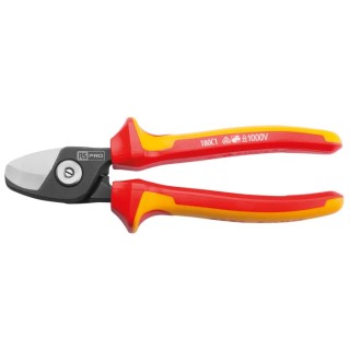 RS PRO VDE 1000V Approved Straight Cable Cutter, Insulated, Steel Jaw, 170mm Overall Length 125-3077