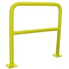RS PRO Yellow Steel Safety Barrier Safety Railing 1m Length 1m Height 40mm Diameter 150mm Base Diameter Model 125-2180