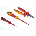 RS PRO 9 Piece Screwdriver and Plier Set with Case VDE/1000V Approved 125-3098