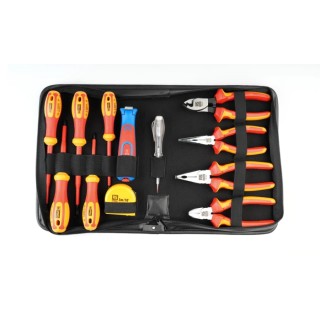 RS PRO 12 Piece Screwdriver & Plier Set VDE 1000V Approved for Electrical Work 125-3099