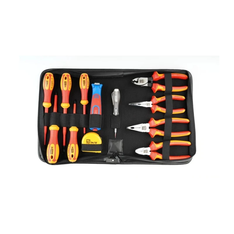 RS PRO 12 Piece Screwdriver & Plier Set VDE 1000V Approved for Electrical Work 125-3099
