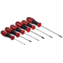 RS PRO Phillips, Slotted Standard Screwdriver Set, 6-Piece 125-3101
