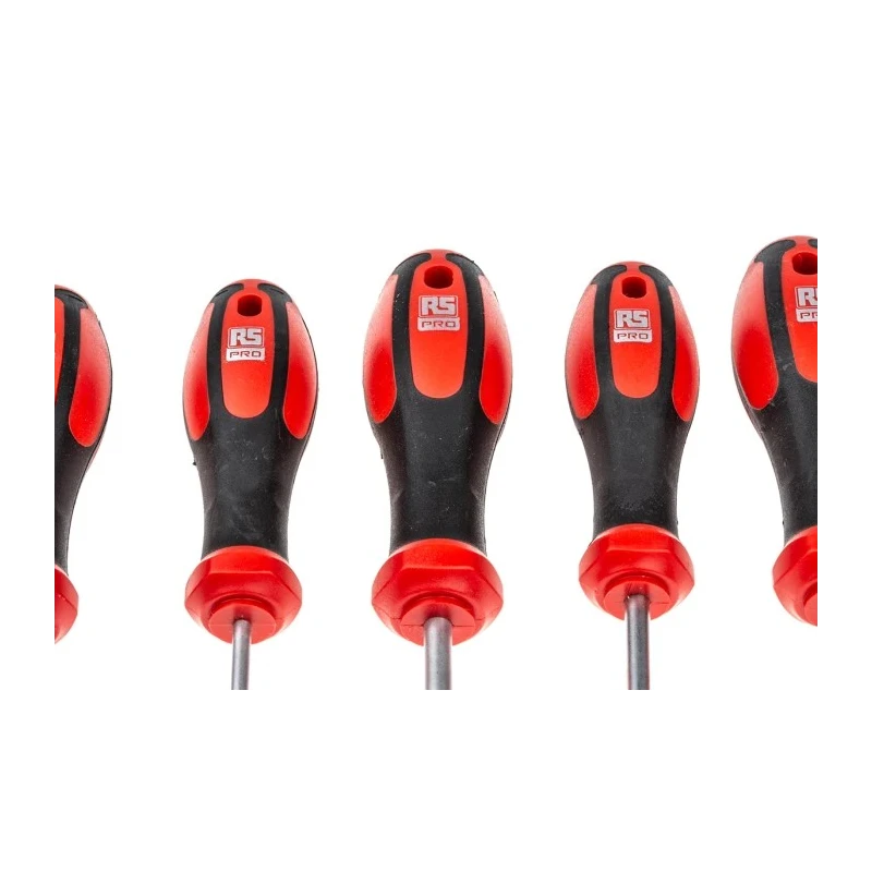 RS PRO Phillips, Slotted Standard Screwdriver Set, 6-Piece 125-3101