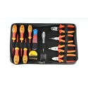 RS PRO 12 Piece Insulated Screwdriver & Plier Set VDE/1000V Approved Turkey 125-3100
