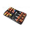 RS PRO 12 Piece Insulated Screwdriver & Plier Set VDE/1000V Approved Turkey 125-3100
