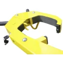RS PRO Car Wheel Clamp Adjustable Articulated Arm Steel Construction Yellow Rustproof 800x300x240 mm 125-2185