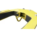 RS PRO Car Wheel Clamp Adjustable Articulated Arm Steel Construction Yellow Rustproof 800x300x240 mm 125-2185