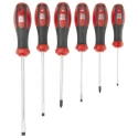 RS PRO Pozidriv, Slotted Standard Screwdriver Set, 6-Piece 125-3102