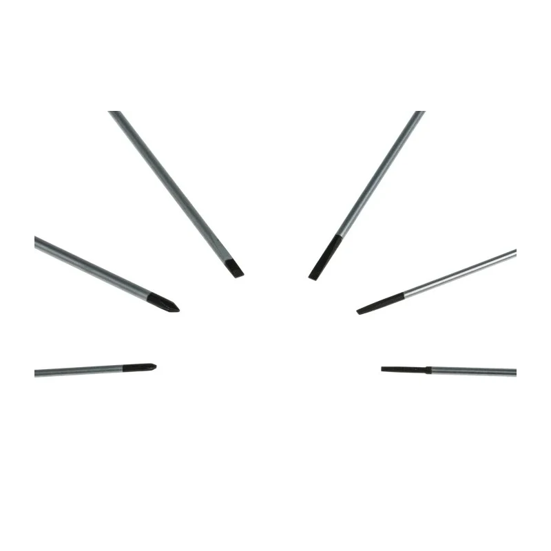 RS PRO Phillips, Slotted Precision Screwdriver Set, 6-Piece, Tip Sizes 1.5-3 mm & PH00-PH0 125-3106