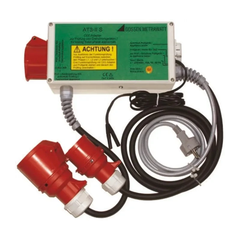 Gossen Metrawatt PAT Testing Adapter for SECUTEST S II Z745T