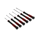 RS PRO Phillips, Slotted Precision Screwdriver Set, 6-Piece, Tip Sizes 1.5-3 mm & PH00-PH0 125-3106