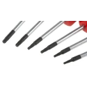 RS PRO Precision Torx Screwdriver Set 6-Piece with Chrome Vanadium Molybdenum Steel Blades 125-3108