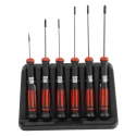RS PRO Pozidriv Precision Screwdriver Set 6-Piece Electronics Slotted and Pozidriv Turkey 125-3107