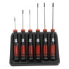 RS PRO Pozidriv Precision Screwdriver Set 6-Piece Electronics Slotted and Pozidriv Turkey 125-3107