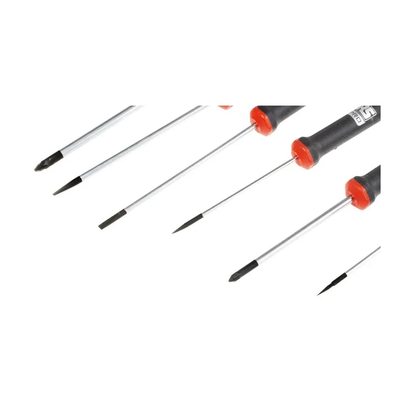 RS PRO Pozidriv Precision Screwdriver Set 6-Piece Electronics Slotted and Pozidriv Turkey 125-3107