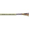 Lapp UNITRONIC LiYCY Series Twisted Pair Cable 6 Pairs 12 Cores 0.14 mm² Cross Section 100 m Length Grey Polyvinyl 0035133