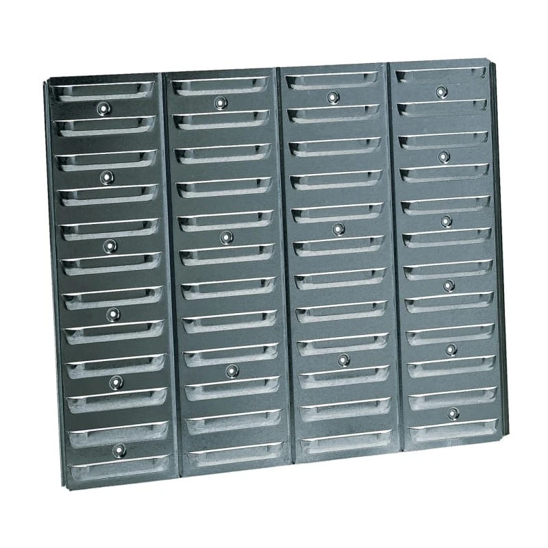 Raaco Polypropylene Storage Bin Galvanised, 184 mm Depth x 1040 mm Width x 440 mm Height 139182
