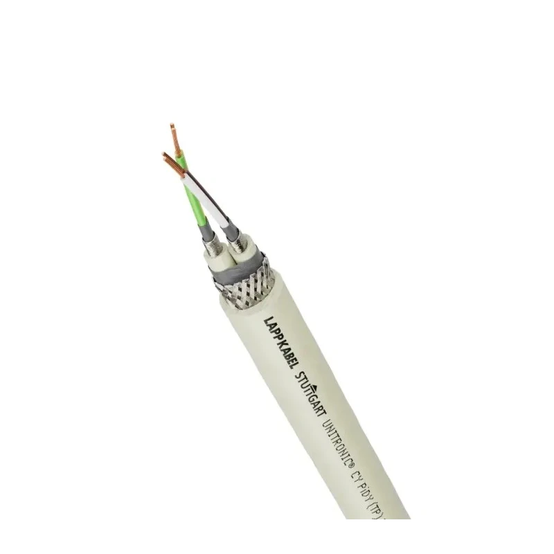 Lapp UNITRONIC CY PiDY Screened Control Cable, 16 Cores 0.25mm² 24 AWG Stranded Copper Conductors, Grey PVC Sheath 0034256