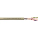 Lapp UNITRONIC CY PiDY Control Cable, 4 Cores 0.25mm² 24 AWG, Screened Stranded, Grey Polyvinyl Chloride Sheath 0034250
